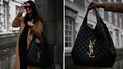 ysl quilted tote dupe|ysl tote shopper.